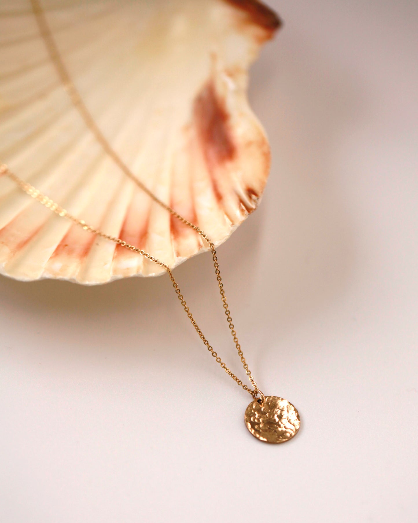 "Goes With Everything" Gold Coin Necklace