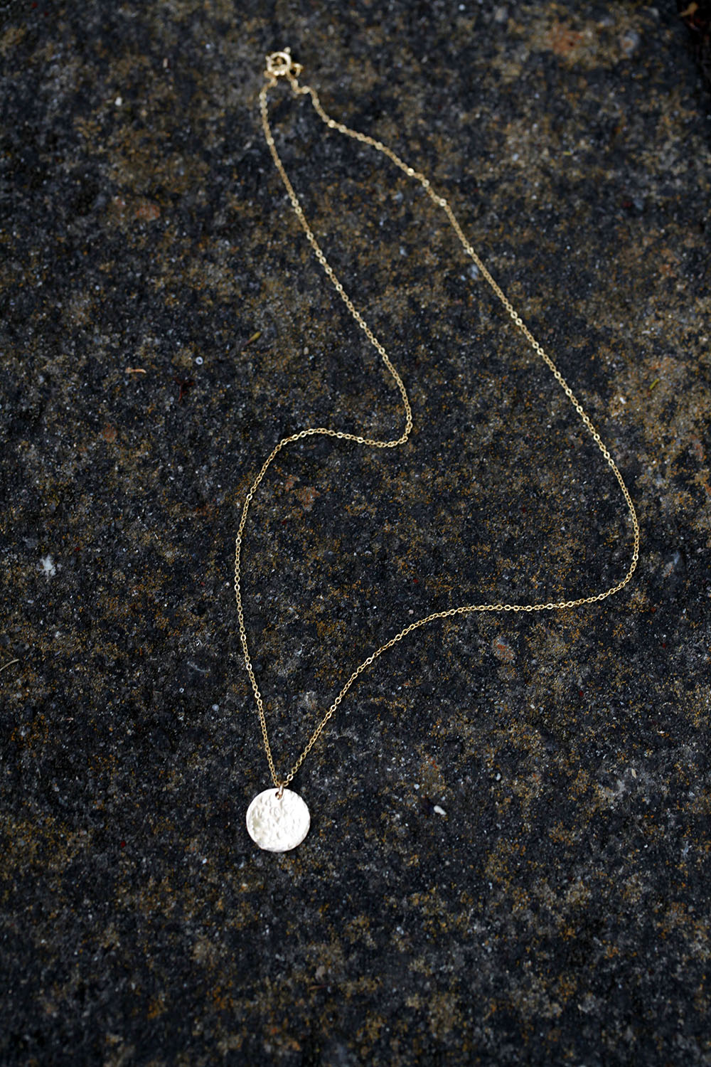 "Goes With Everything" Gold Coin Necklace