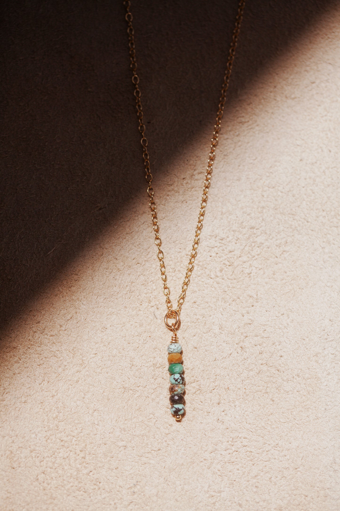 Turquoise Desert Stack Necklace