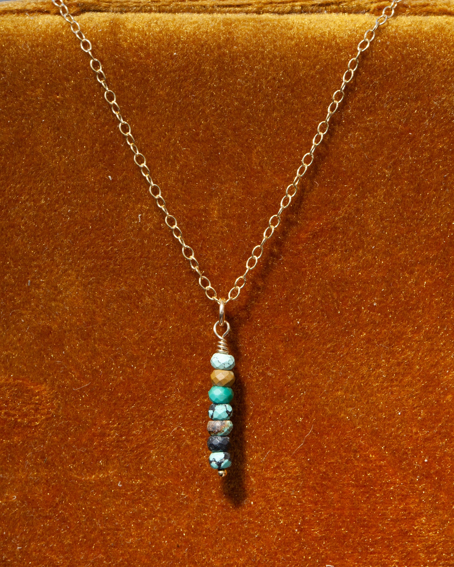 Turquoise Desert Stack Necklace