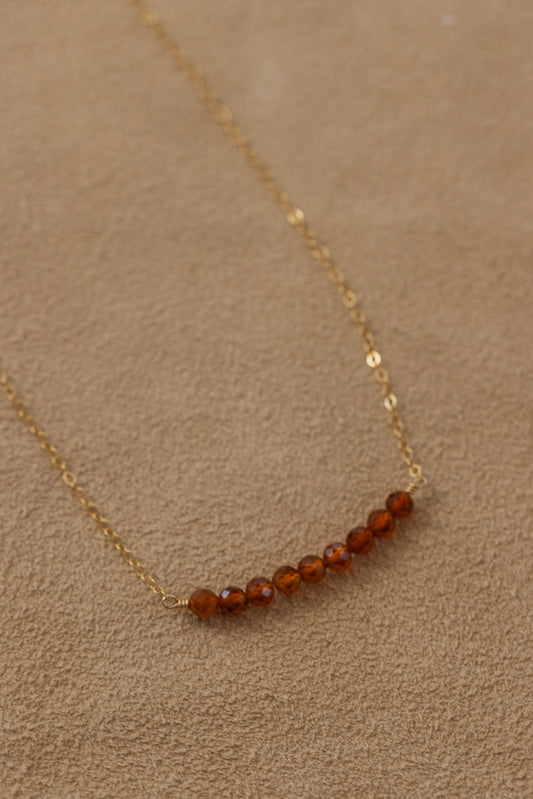 Sienna Gemstone Necklace