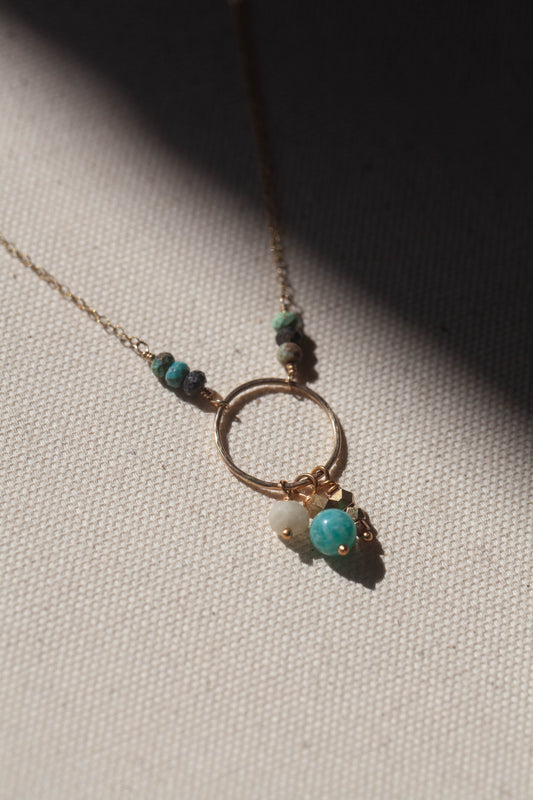 Sage Loop Necklace