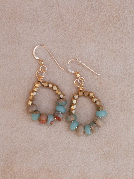 Canyon Bloom Hoops